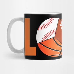 Tennis Basketball Baseball Football Lover Mug